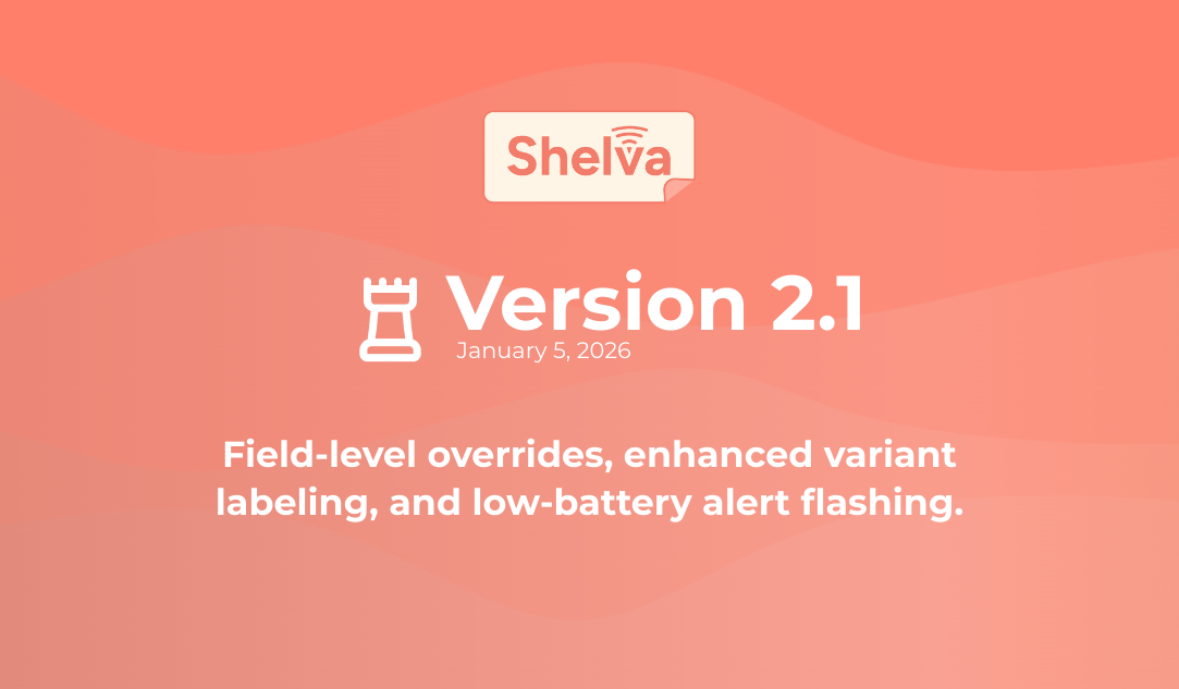Version 2.1 Release